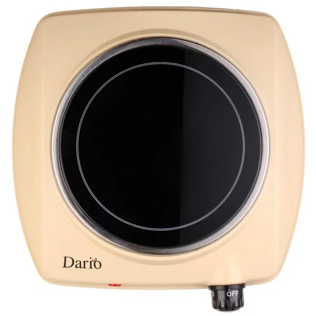 Настільна плита електрична DARIO DHP121B — потужний помічник для приготування їжі. - Зображення 4