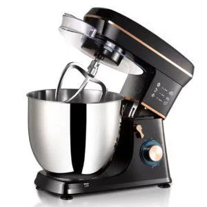 Настільний міксер тістоміс планетарний Domotec R 6673, чаша 12 літрів, потужність 1800 Вт, стаціонарний кухонний комбайн