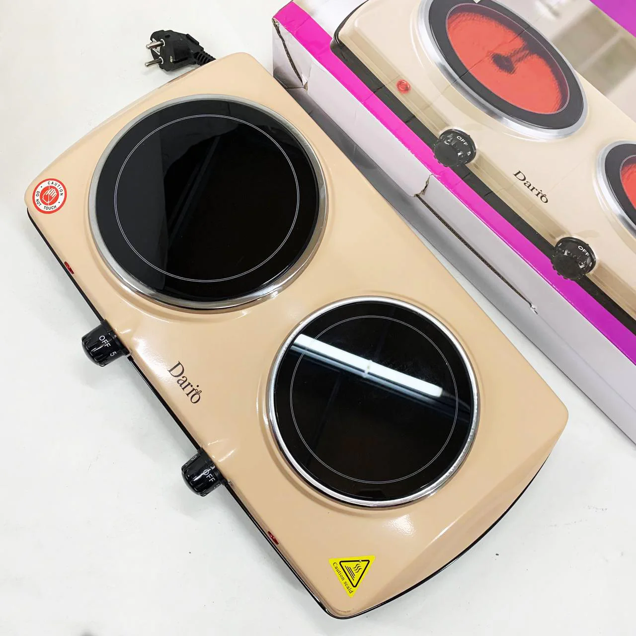 Плита настільна інфрачервона DARIO DHP122B – швидкий та ефективний приготувальний помічник. - Зображення 9