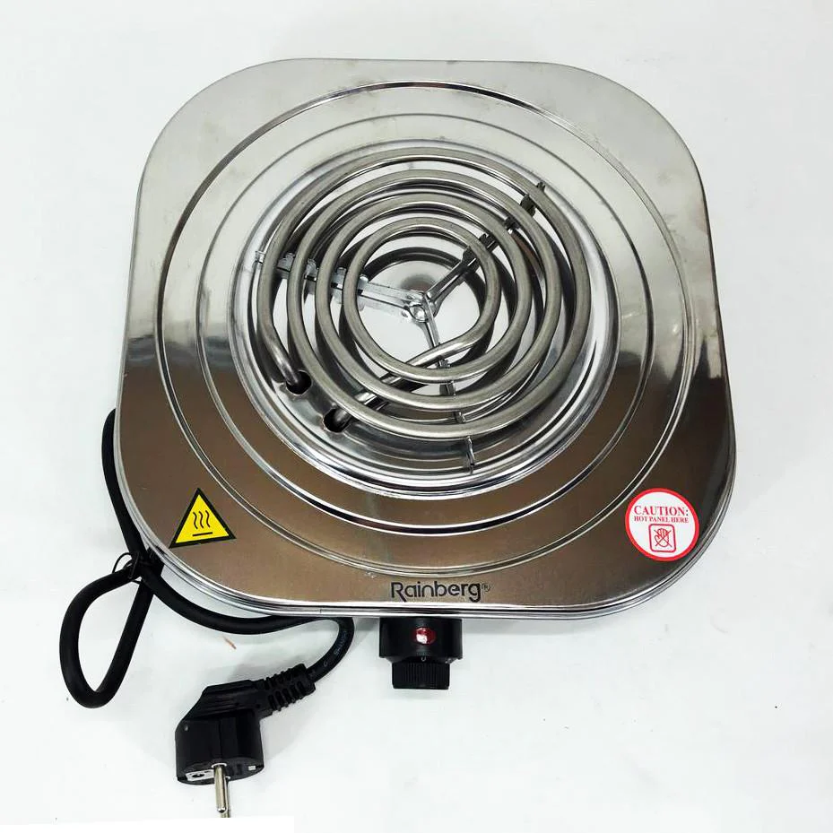Електроплита Rainberg RB-010 спіральна — компактна плита для кухні з потужністю 2000 Вт. - Зображення 14