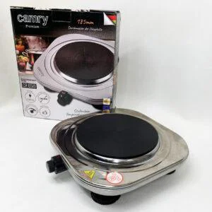 Електрична настільна плита Camry CR 6510 — компактна варильна панель з потужністю 1500 Вт для зручного приготування їжі.