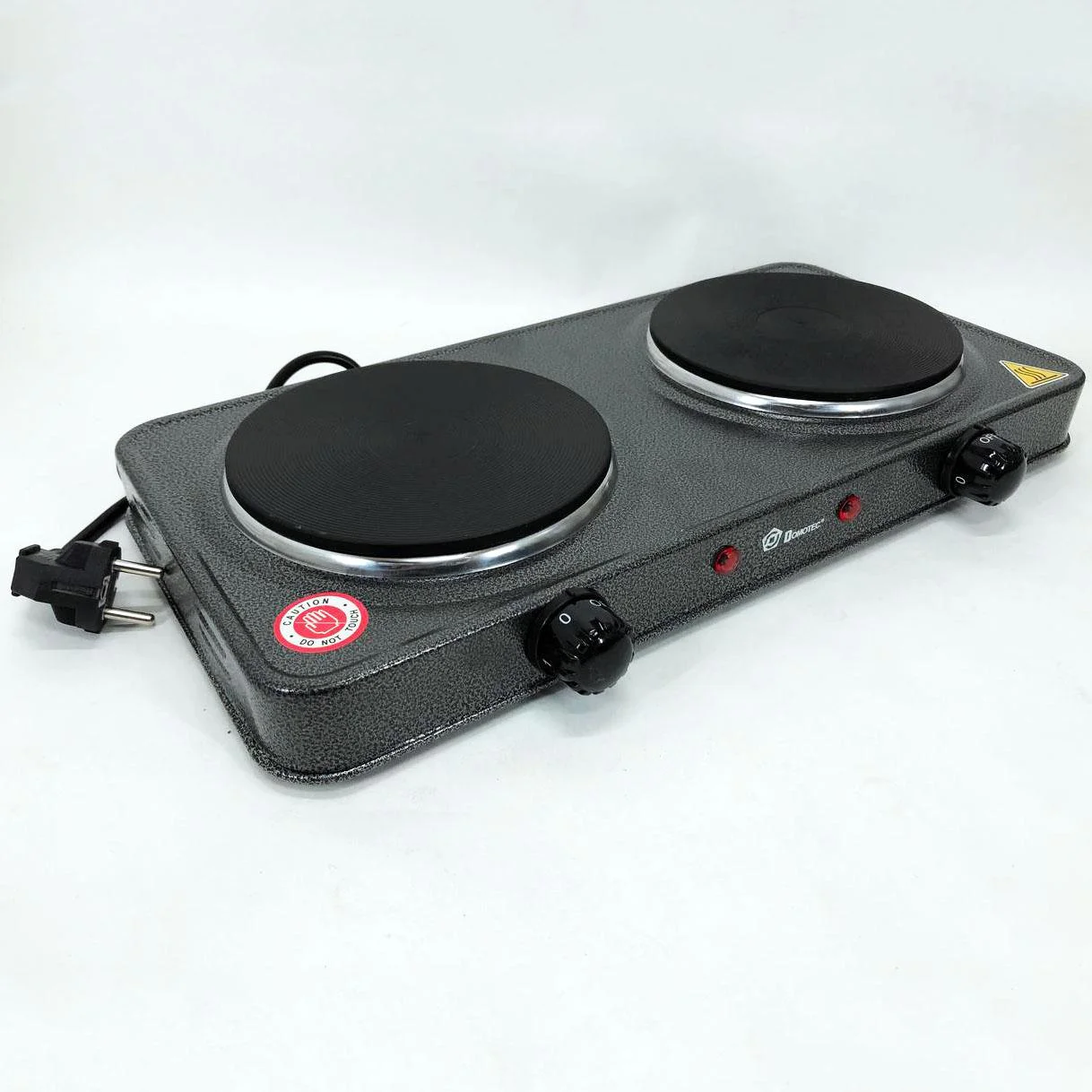 Електроплита Domotec MS-5822 2 конфорки для компактного приготування їжі вдома або на дачі - Зображення 14