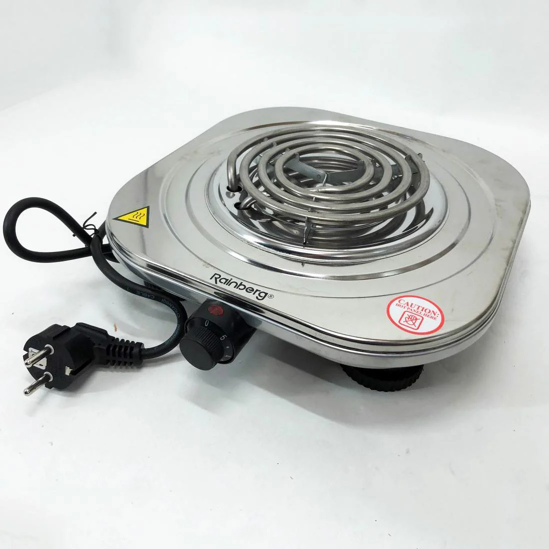 Електроплита Rainberg RB-010 спіральна — компактна плита для кухні з потужністю 2000 Вт. - Зображення 9