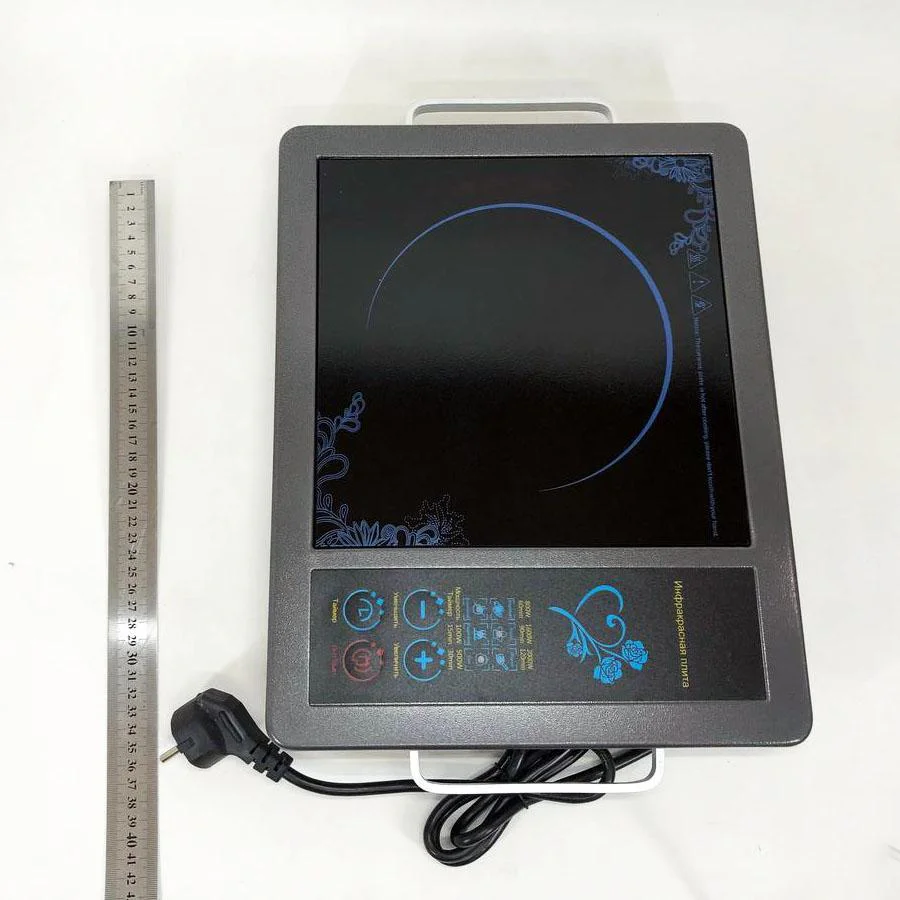 Плита інфрачервона Domotec MS-5842 з потужністю 2000 Вт для швидкого приготування страв. - Зображення 8