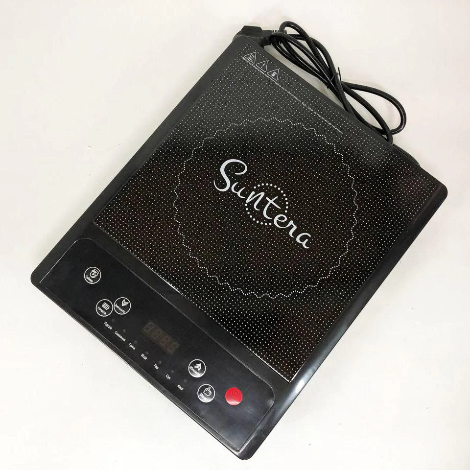 Електроплитка Suntera ICD-1009 2000 Вт, індукційна плита для комфортного приготування їжі. - Зображення 2