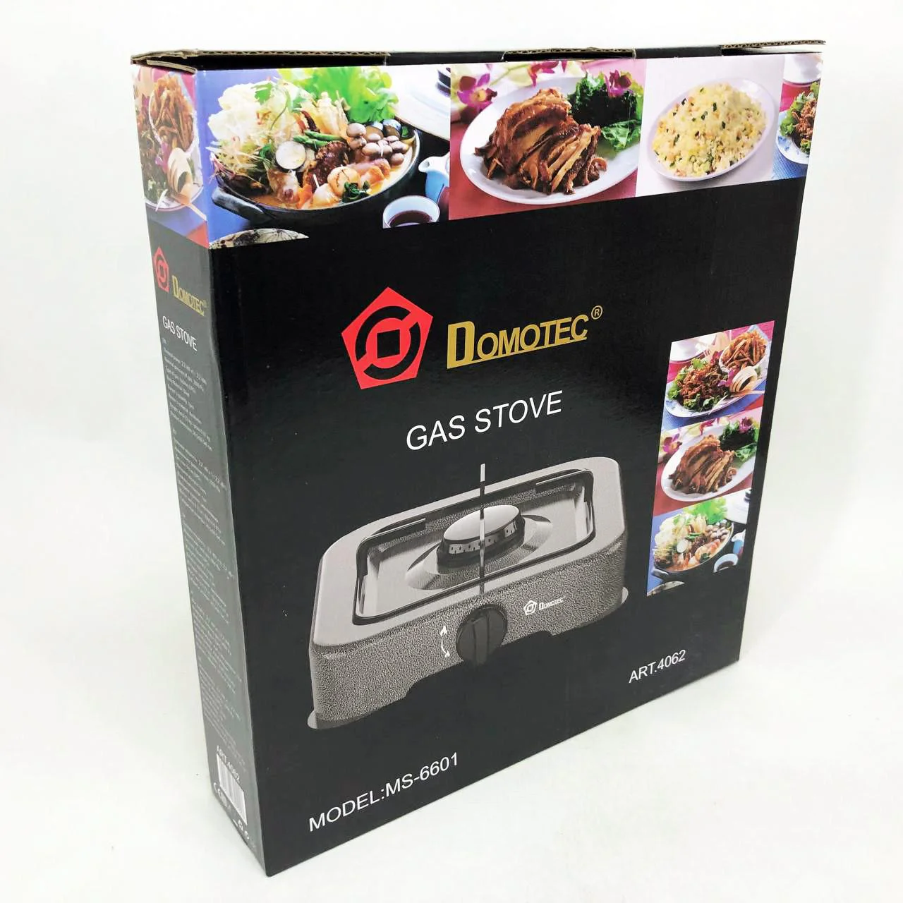 Газова плита DOMOTEC MS-6601 на 1 конфорку. Ідеальне рішення для виїздів та дачі. - Зображення 3