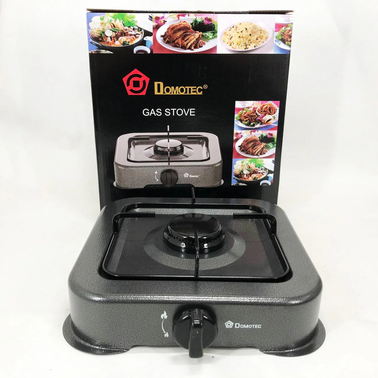 Газова плита DOMOTEC MS-6601 на 1 конфорку. Ідеальне рішення для виїздів та дачі. - Зображення 6