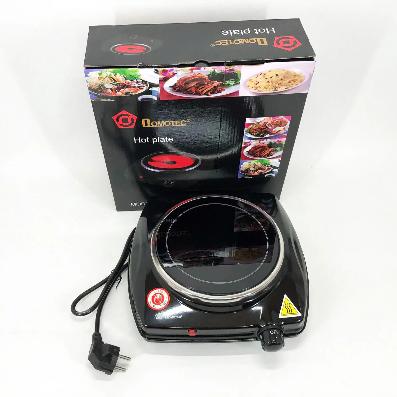 Електроплита настільна Domotec MS-5851 для компактного приготування їжі вдома чи на дачі - Зображення 10