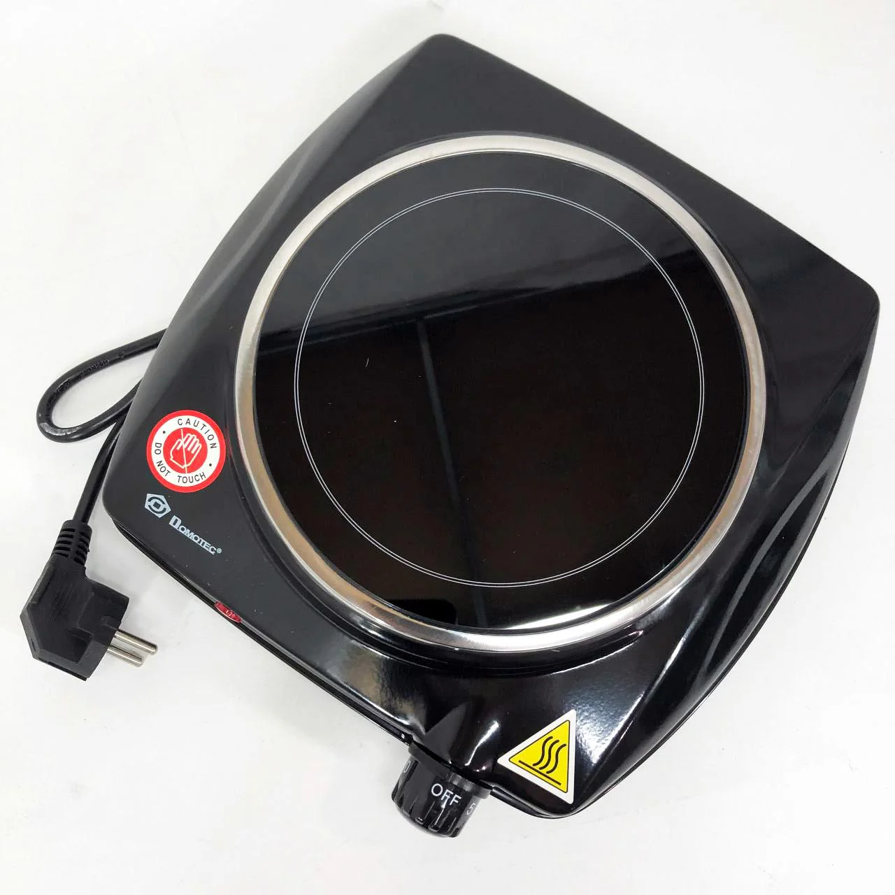 Електроплита настільна Domotec MS-5851 для компактного приготування їжі вдома чи на дачі - Зображення 5