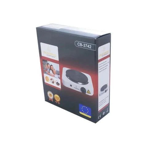 Електрична плита Crownberg CB-3742 настільна одноконфорочна для дачі та економії місця. - Зображення 6