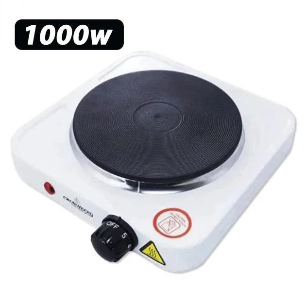 Електрична плита Crownberg CB-3742 настільна одноконфорочна для дачі та економії місця. - Зображення 14