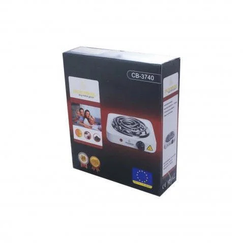 Плита Crownberg CB-3740 настільна електрична однокомфоркова спіральна для компактного використання на кухні. - Зображення 4