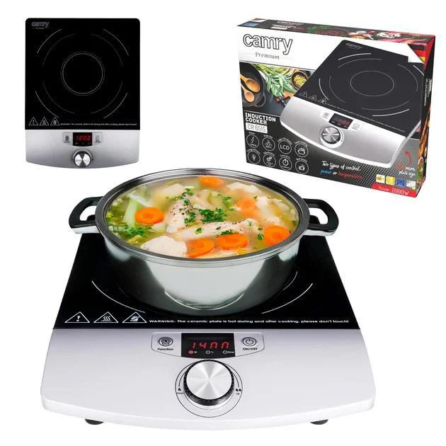 Індукційна плита CAMRY CR 6515 настільна одноконфоркова з енергоефективним приготуванням. - Зображення 11