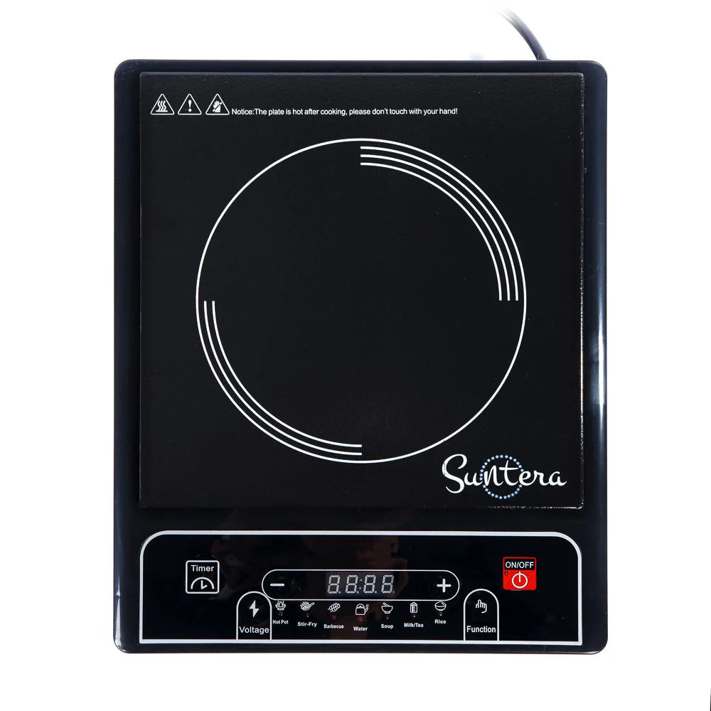 Електроплитка Suntera ICD-1009 2000 Вт, індукційна плита для комфортного приготування їжі. - Зображення 10