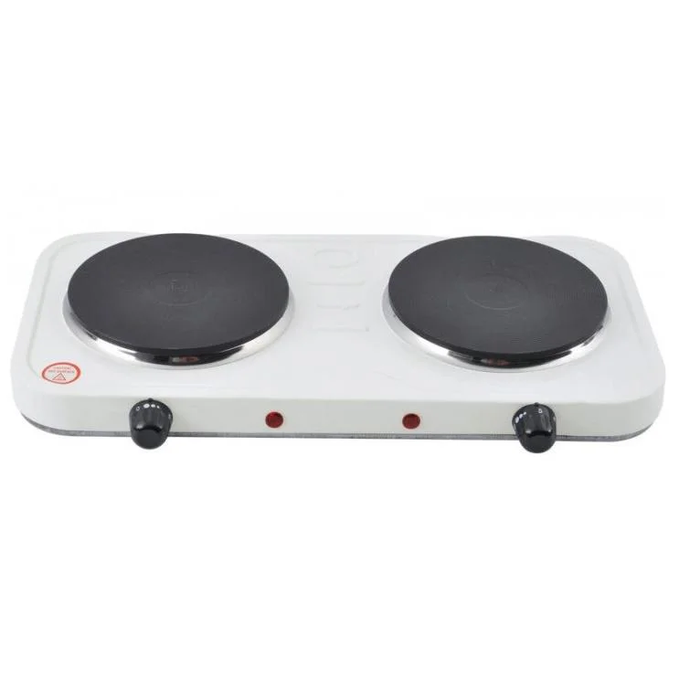 Плита електрична Suntera DP-1925 2000 Вт, компактна двоконфоркова для домашнього використання. - Зображення 7
