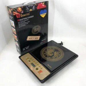 Настільна плита Domotec MS-5833 Однокомфортна Індукційна з потужністю 2000 Вт для швидкого приготування їжі.