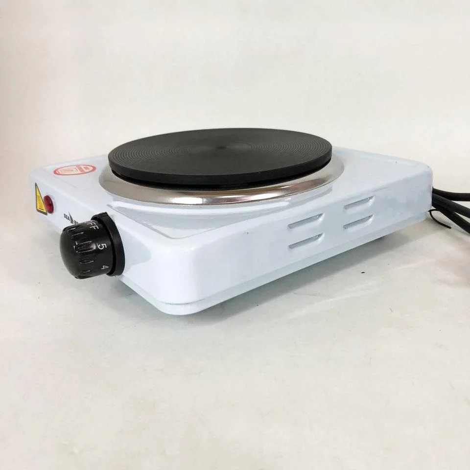 Настільна плита електрична Sea Breeze SB-060 з механічним управлінням та потужністю 1 кВт. - Зображення 9