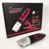 GEMEI GM-550 Професійна машинка для стрижки волосся 2 акумулятори 60 хвилин автономності та регульована довжина