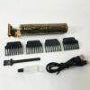 Машинка для стрижки волосся Shuke SK-8017 — професійний триммер для бороди з автономною роботою до 300 хвилин.