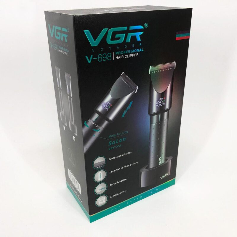 Машинка для стрижки волосся VGR V-698 — бездоганна стрижка без подразнення.