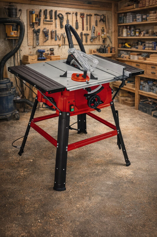 [Верстат циркулярний] [Einhell] [TC-TS 2025/2 U] [Потужність 1800 Вт для точних розпилювань].