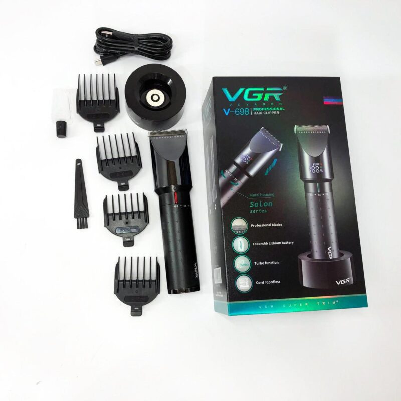 Машинка для стрижки волосся VGR V-698 — бездоганна стрижка без подразнення.