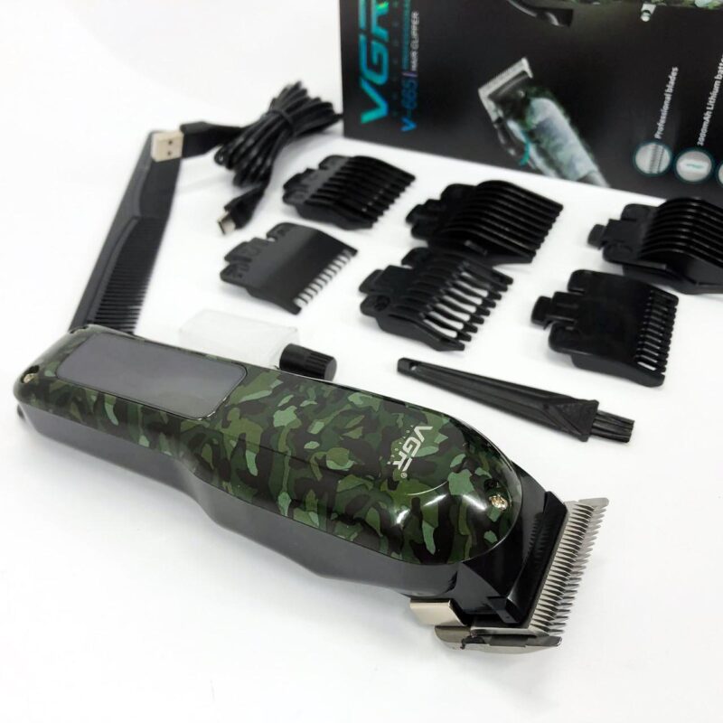 Машинка для стрижки волосся VGR V-665 – ідеальний помічник для стильних стрижок вдома