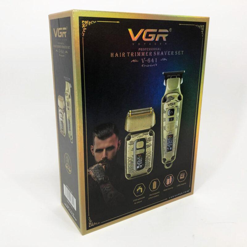 Машинка для стрижки та гоління VGR V-641 — професійний набір для догляду за зовнішнім виглядом.