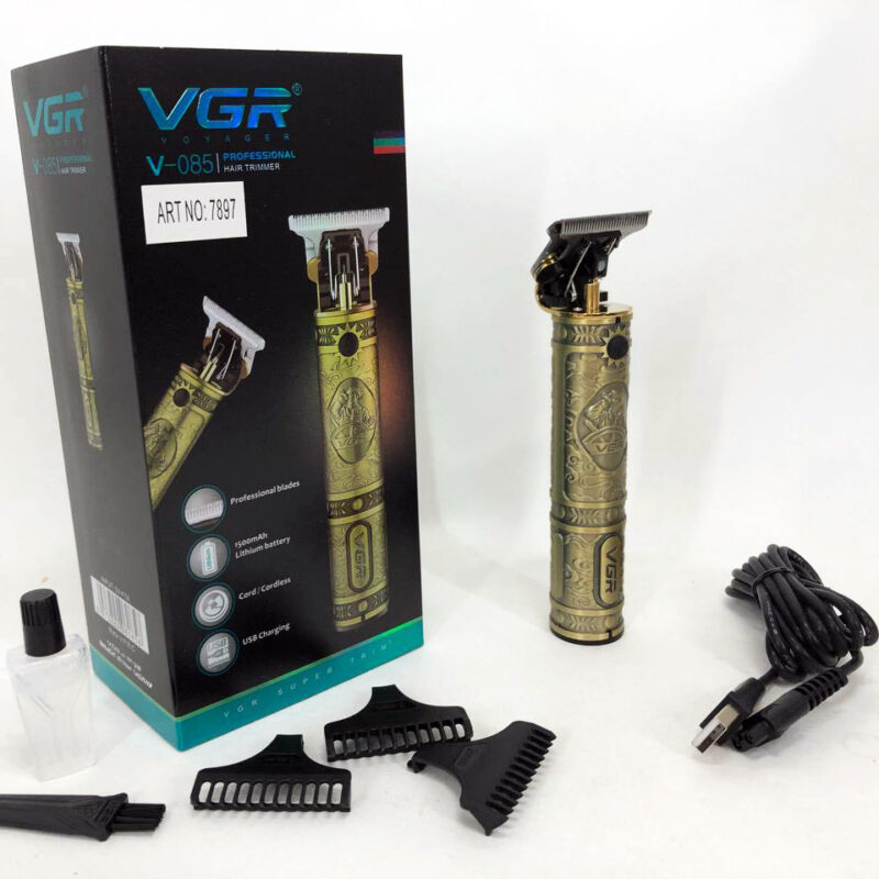 Машинка для стрижки VGR V-085 — професійна акумуляторна модель для стрижки волосся.
