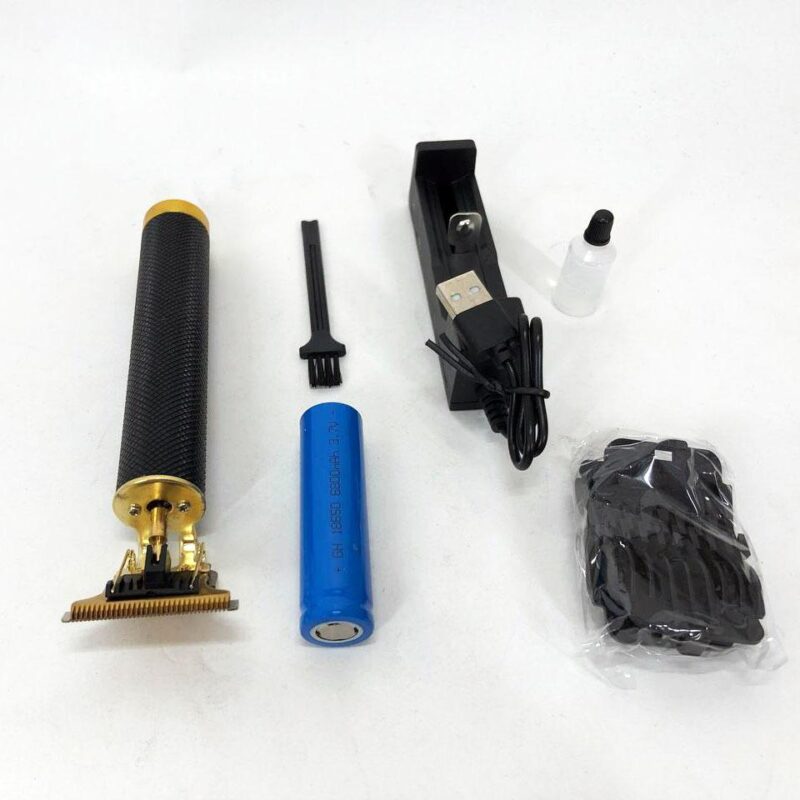 Акумуляторна машинка T9 — бездротовий триммер для стрижки волосся та бороди з USB-зарядкою.