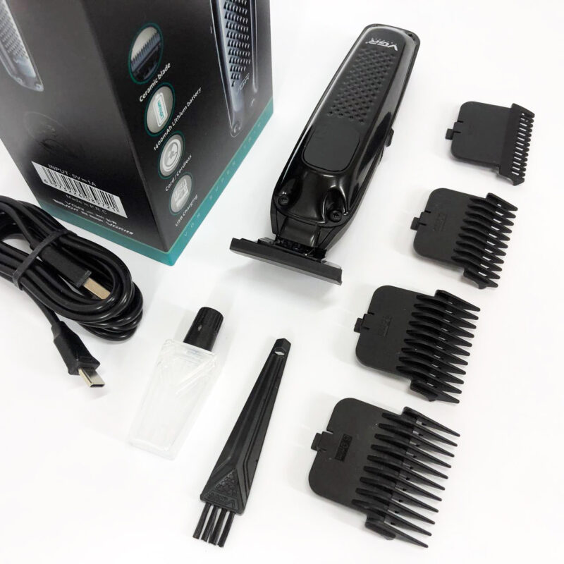 Машинка для стрижки волосся VGR V-972 — акумуляторний триммер з насадками для професіоналів