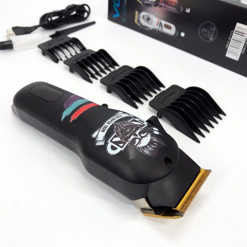 Машинка для стрижки волосся та бороди VGR V-699 з LED дисплеєм для професійного використання
