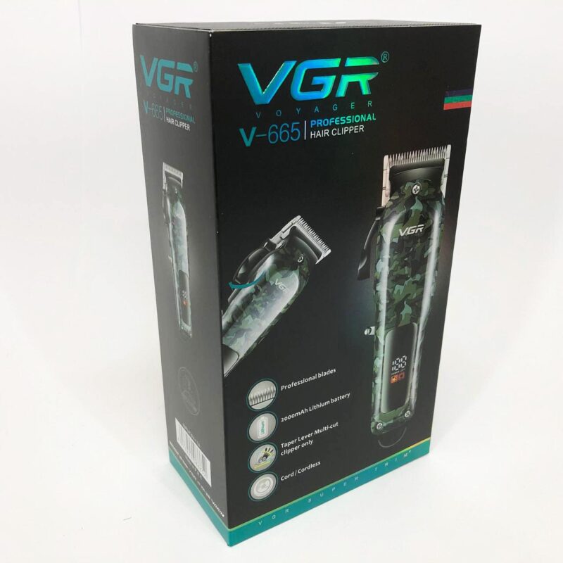 Машинка для стрижки волосся VGR V-665 – ідеальний помічник для стильних стрижок вдома