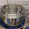 UNIQUE UN-5039 Набір посуду з нержавіючої сталі, 19 предметів, стильний дизайн.