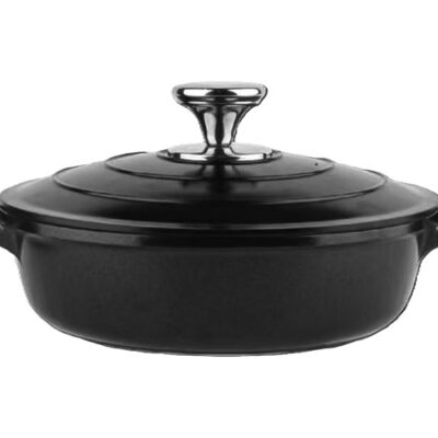 Benson BN-358 Сотейник з антипригарним покриттям та металевою кришкою 24 см