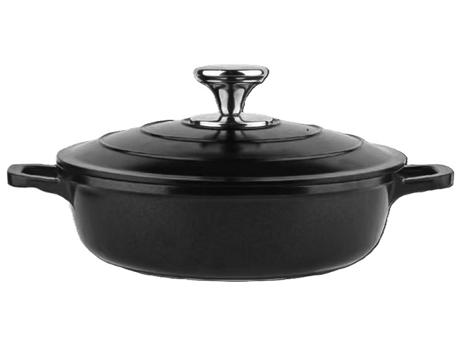 Benson BN-358 Сотейник з антипригарним покриттям та металевою кришкою 24 см