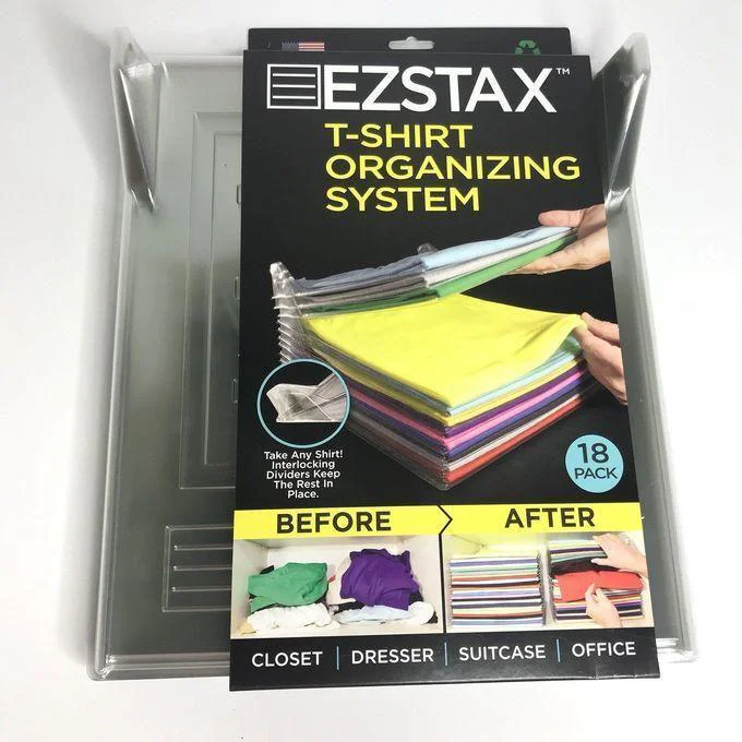 EZSTAX Набір органайзерів для зберігання одягу 2 шт. зручність та практичність для вашого простору
