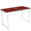 59469394080317_316f48d698 Стіл Folding Table 120*60*70 для пікніка з 4 стільцями, коричневий, просте складання, великий розмір для 6-8 осіб