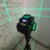 Лазерний рівень HILDA 4D — точність стяжки підлоги з зеленим промінням для професіоналів.
