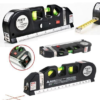 Лазерний рівень FIXIT Laser Level Pro 3 з вбудованою рулеткою для точних вимірювань