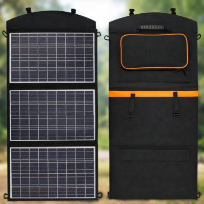 Складна Сонячна Панель 100w Портативна сонячна панель на 3 секції USB 100W компактність та універсальність для подорожей