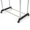 Телескопічна стійка для одягу Double Pole Clothes Horse - легка, компактна, швидка збірка, висота 135 см, для великої кількості одягу.
