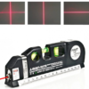 Лазерний рівень FIXIT Laser Level Pro 3 з вбудованою рулеткою для точних вимірювань