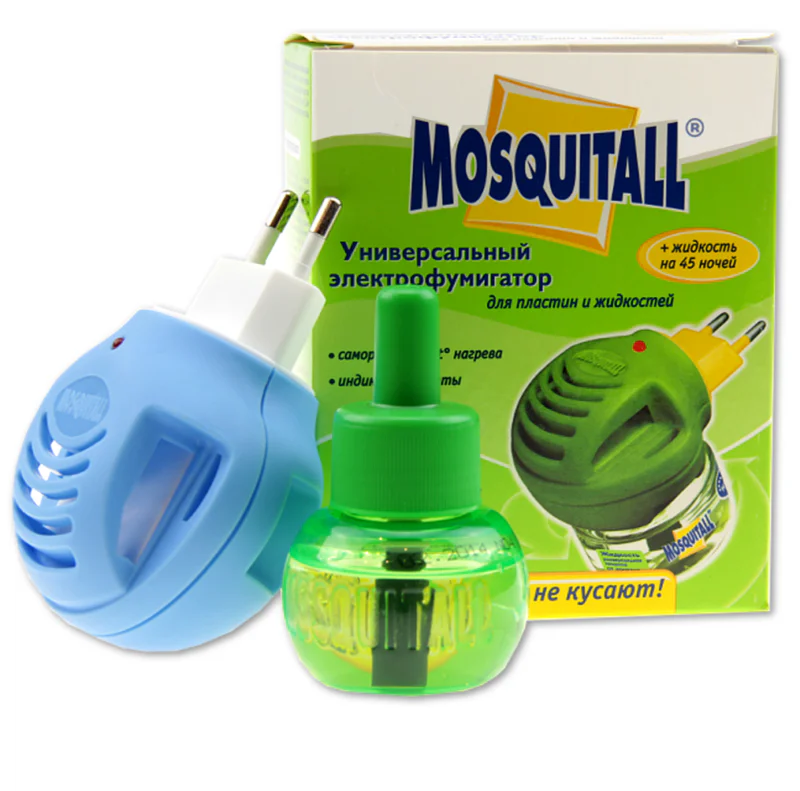 97493380040948_a9511d795b Mosquitall комплект від комарів прилад + рідина 45 ночей універсальний захист без запаху автоматичний захист