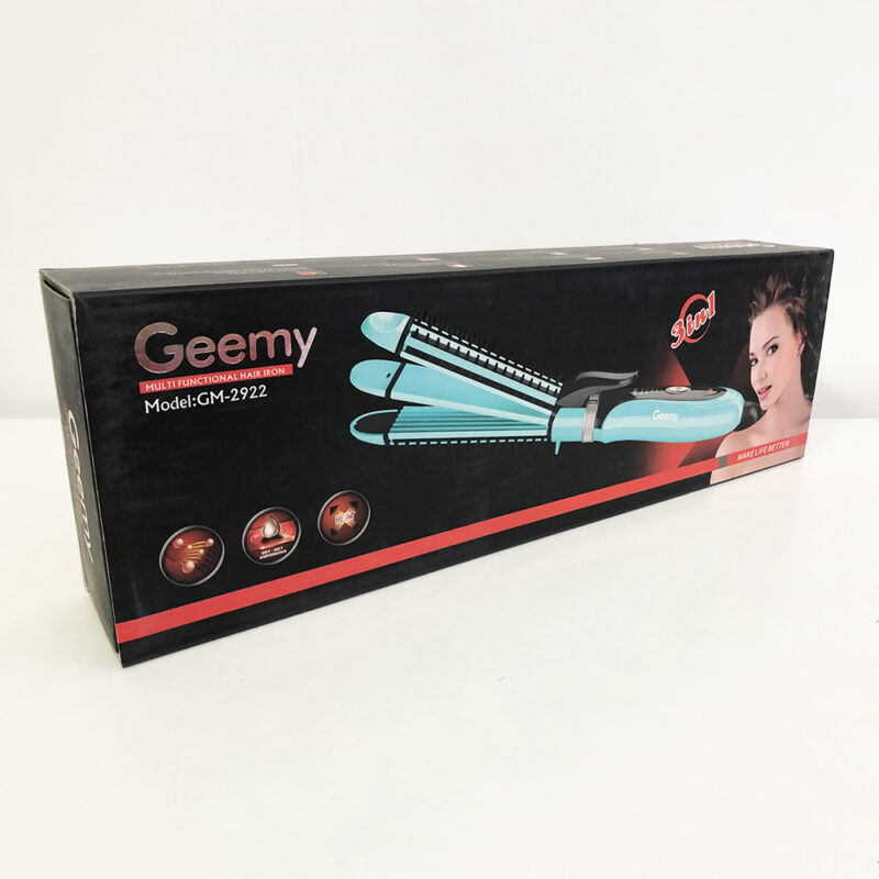 Плойка-утюжок Geemy GM-2922 3в1 для об'ємних укладок