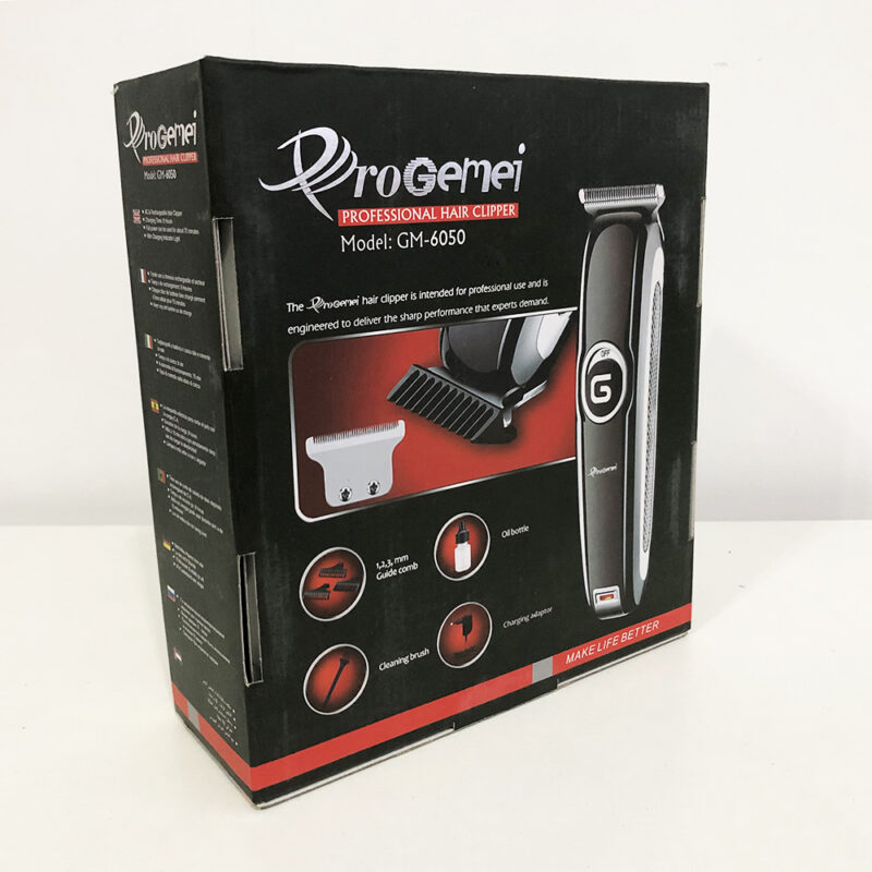 Машинка для стрижки GEMEI GM-6050 — швидке рішення для догляду за волоссям вдома.