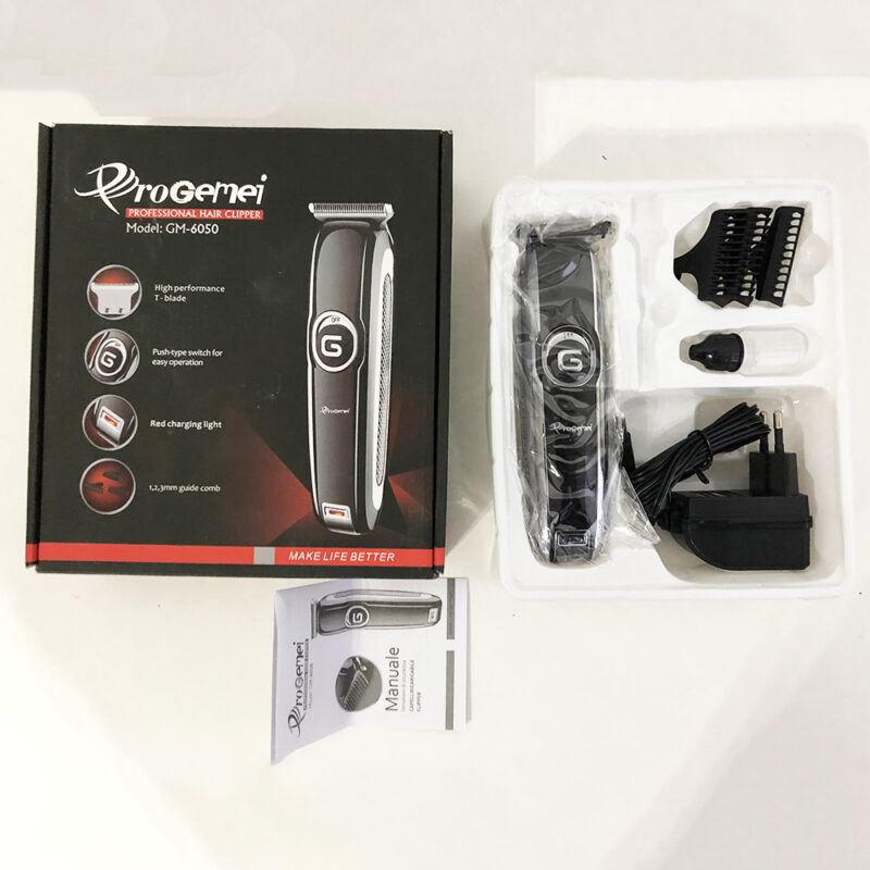 Машинка для стрижки GEMEI GM-6050 — швидке рішення для догляду за волоссям вдома.
