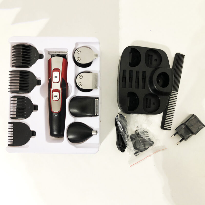 Машинка для стрижки GEMEI GM-592 10 в 1 для догляду за волоссям і бородою