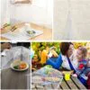 Антимоскітна парасолька-ковпак для продуктів 48х26см на стіл захист від комах легка конструкція універсальне застосування