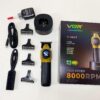 Тример для волосся VGR V-886T GOLD 8000RPM 4 насадки — ідеальний помічник для точної стрижки